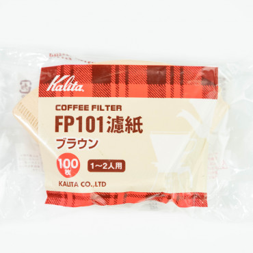 FP101 COFFEE FILTER BROWN (100P)